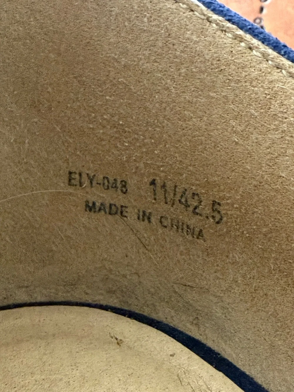 Chinese Laundry Blue Pointed D'Orsay Flats. Size 11.